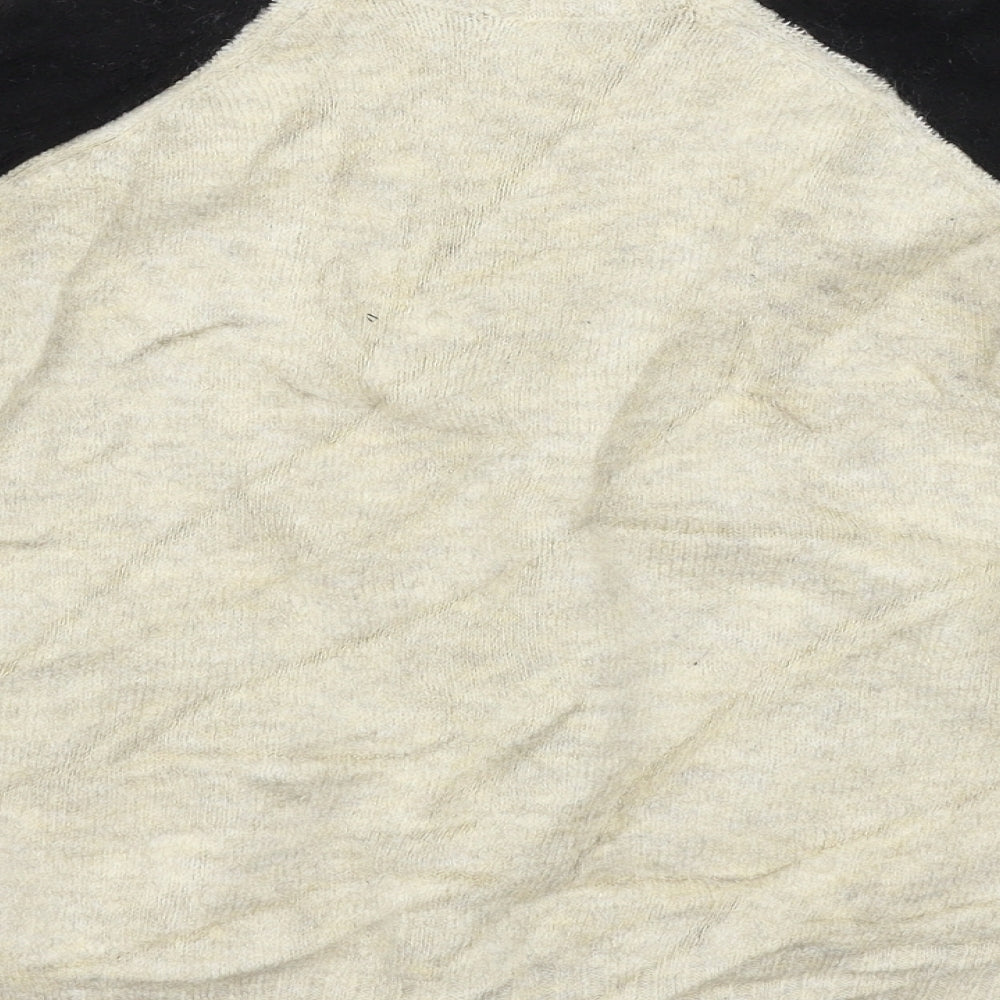 F&F Womens Beige  Knit Pullover Jumper Size 6