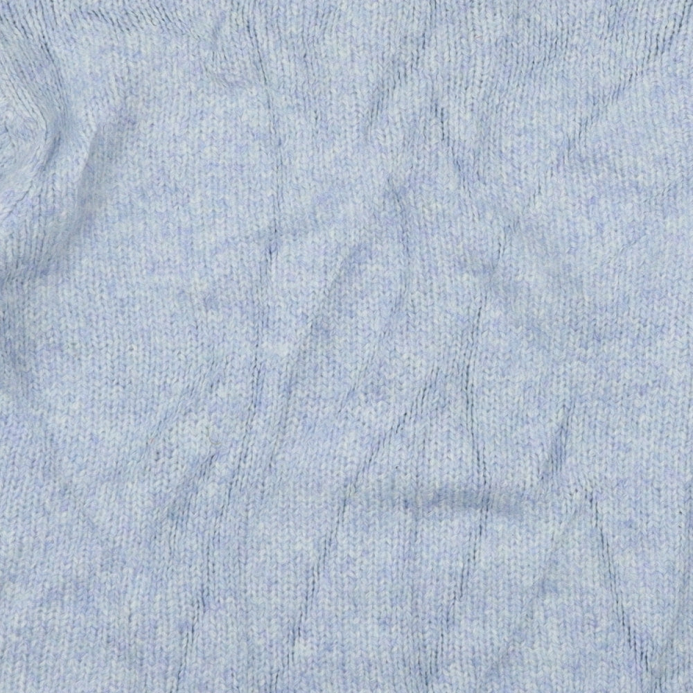 TU Womens Blue  Knit Pullover Jumper Size L
