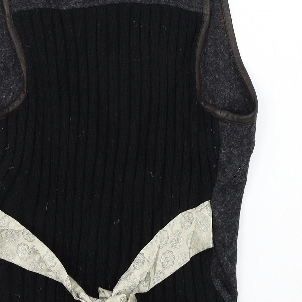 HUGO BOSS Womens Grey   Jacket Waistcoat Size L