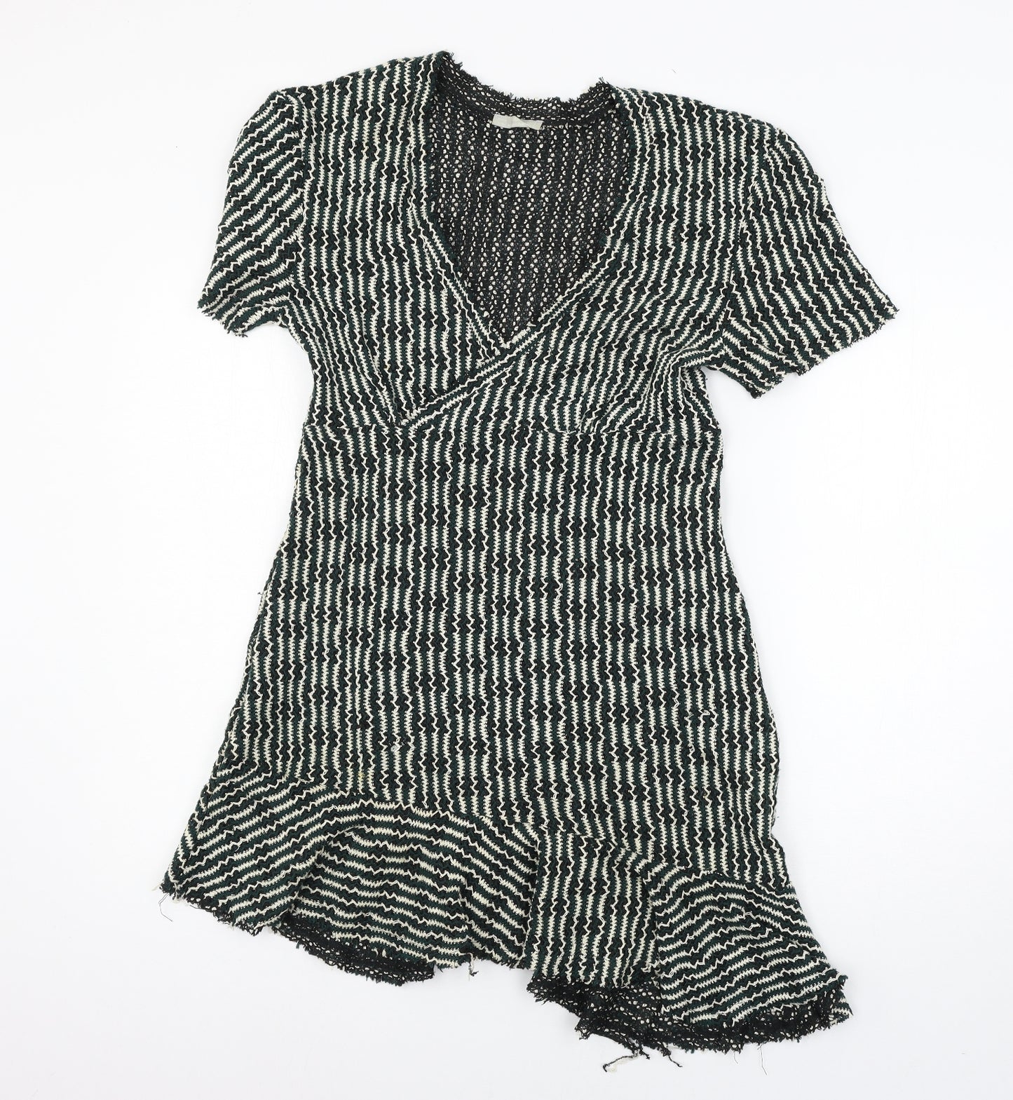 Zara Womens Black  Knit A-Line  Size S