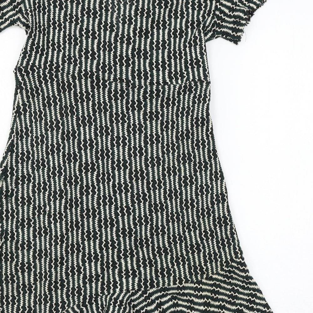 Zara Womens Black  Knit A-Line  Size S