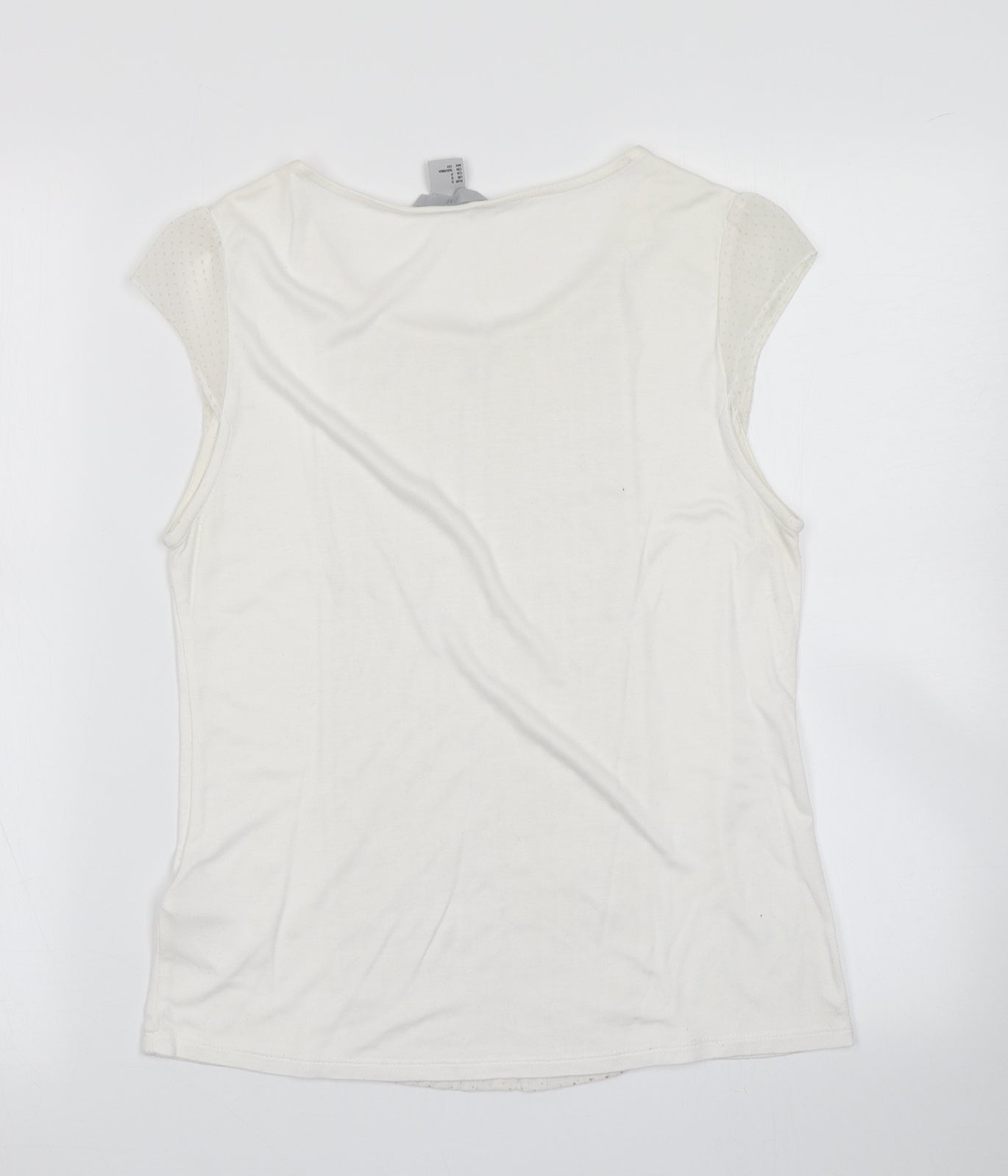H&M Womens White   Basic T-Shirt Size S