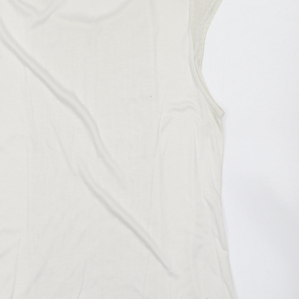 H&M Womens White   Basic T-Shirt Size S