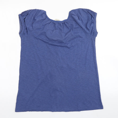 Denim & Supply Ralph Lauren Womens Blue   Basic T-Shirt Size XS