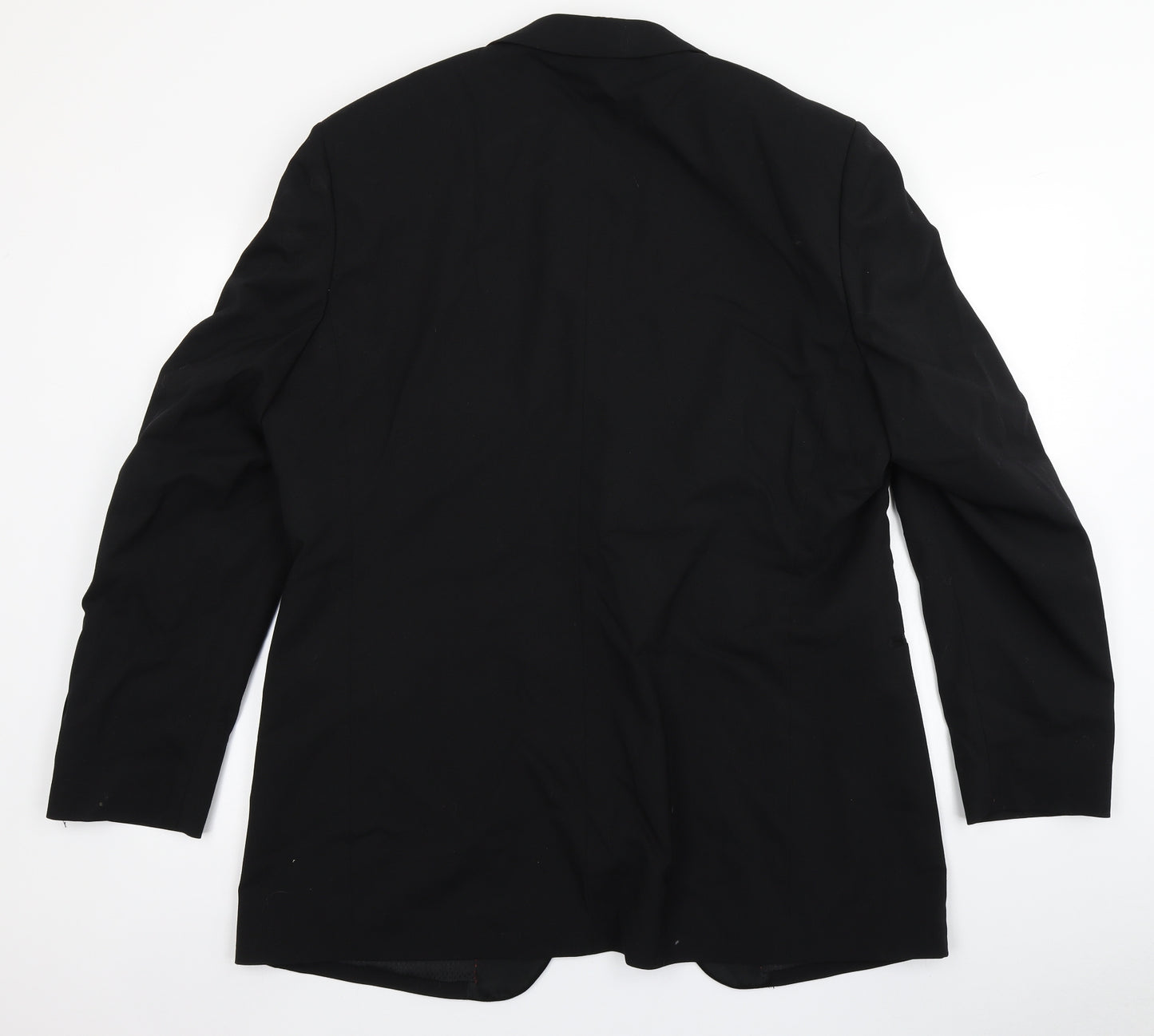 1860 Menswear Mens Black   Jacket Blazer Size 44