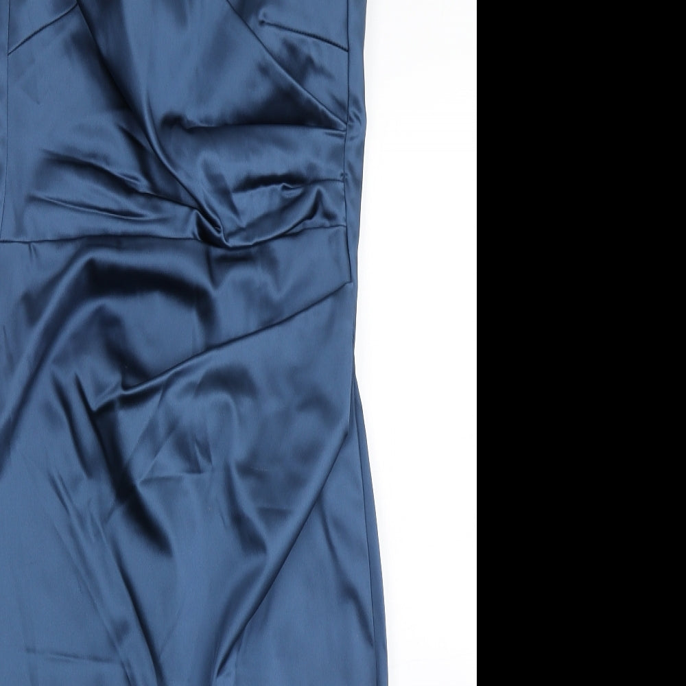 Coast Womens Blue   Sheath  Size 12