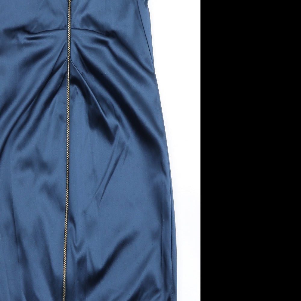 Coast Womens Blue   Sheath  Size 12