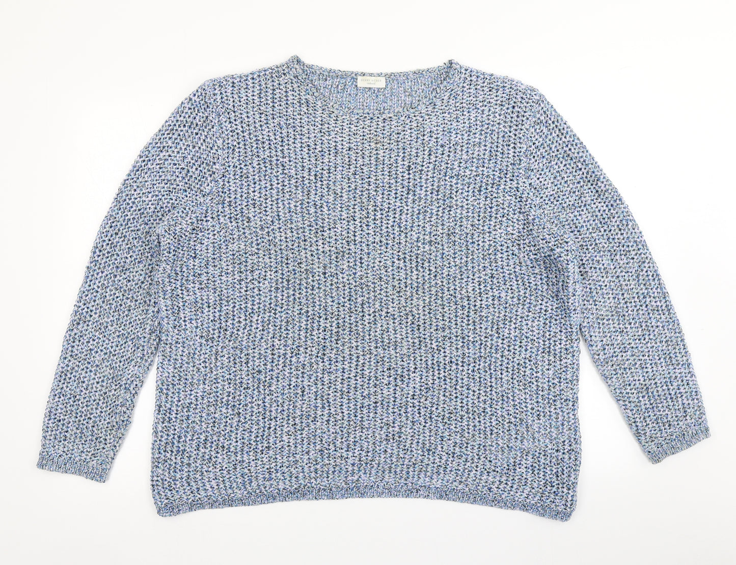 Gerry Weber Womens Blue   Pullover Jumper Size 22