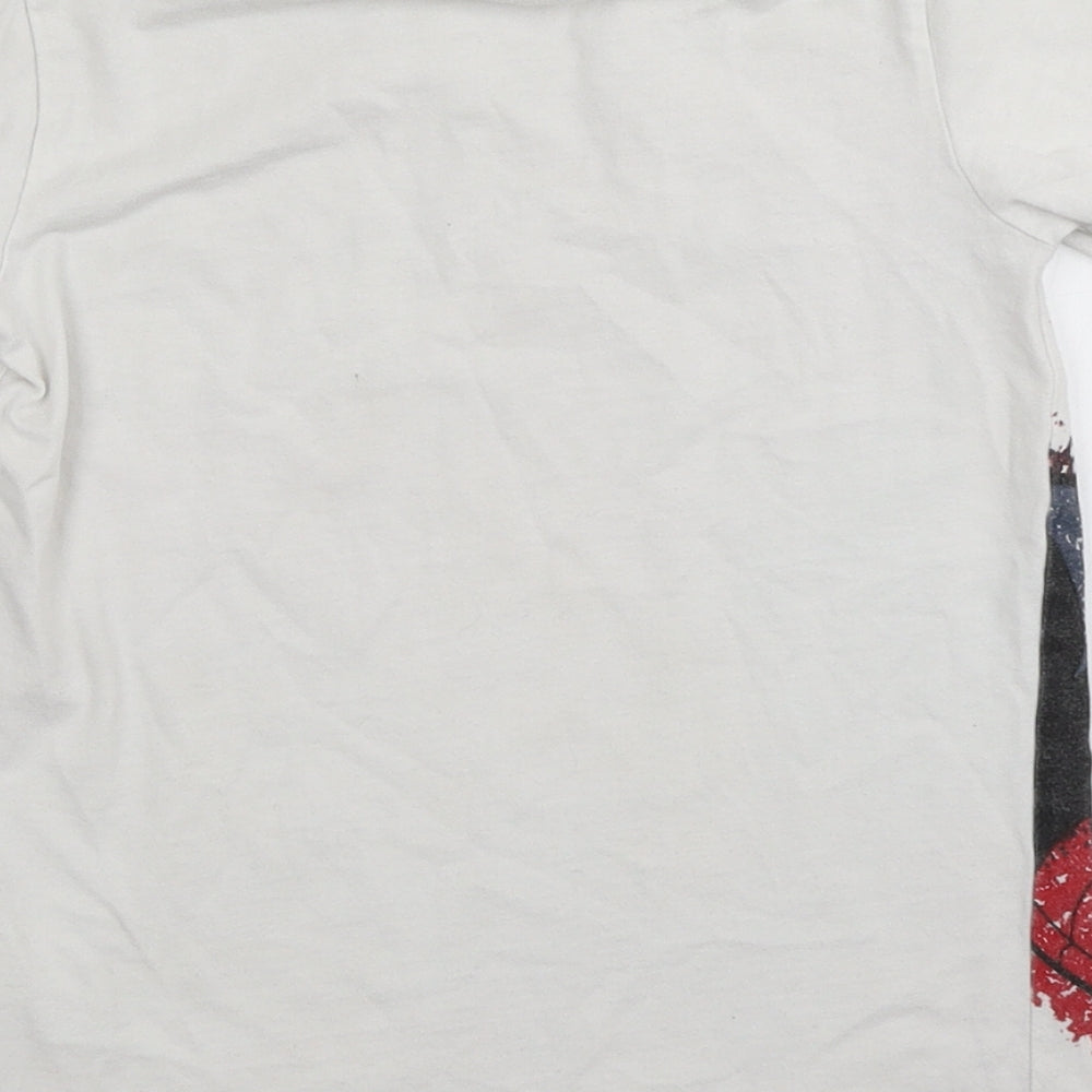 NEXT Boys White   Basic T-Shirt Size 6 Years  - Marvel Spiderman