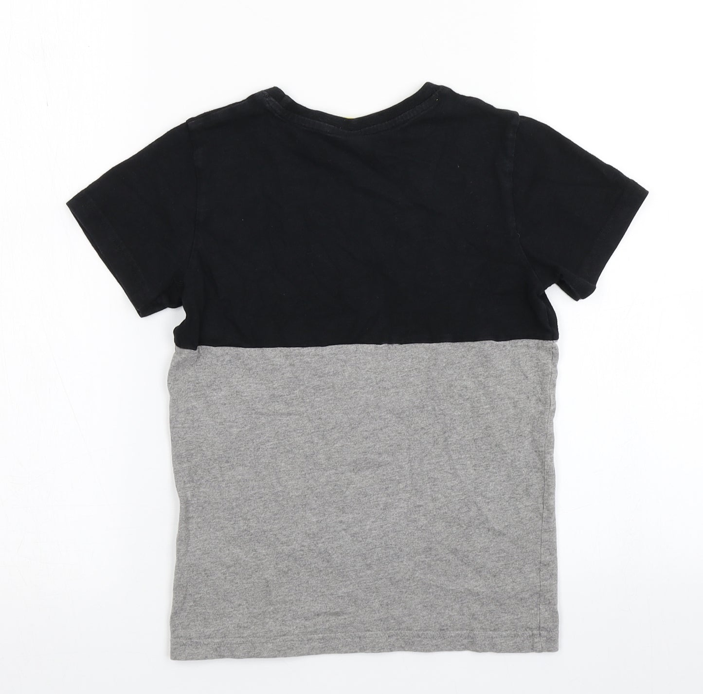 NEXT Boys Grey Colourblock  Basic T-Shirt Size 7 Years  - Lego Batman