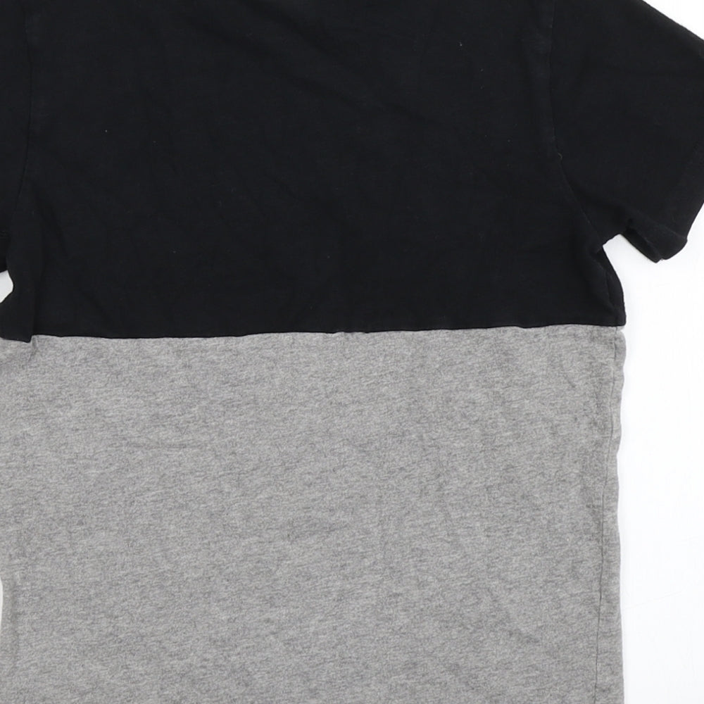 NEXT Boys Grey Colourblock  Basic T-Shirt Size 7 Years  - Lego Batman