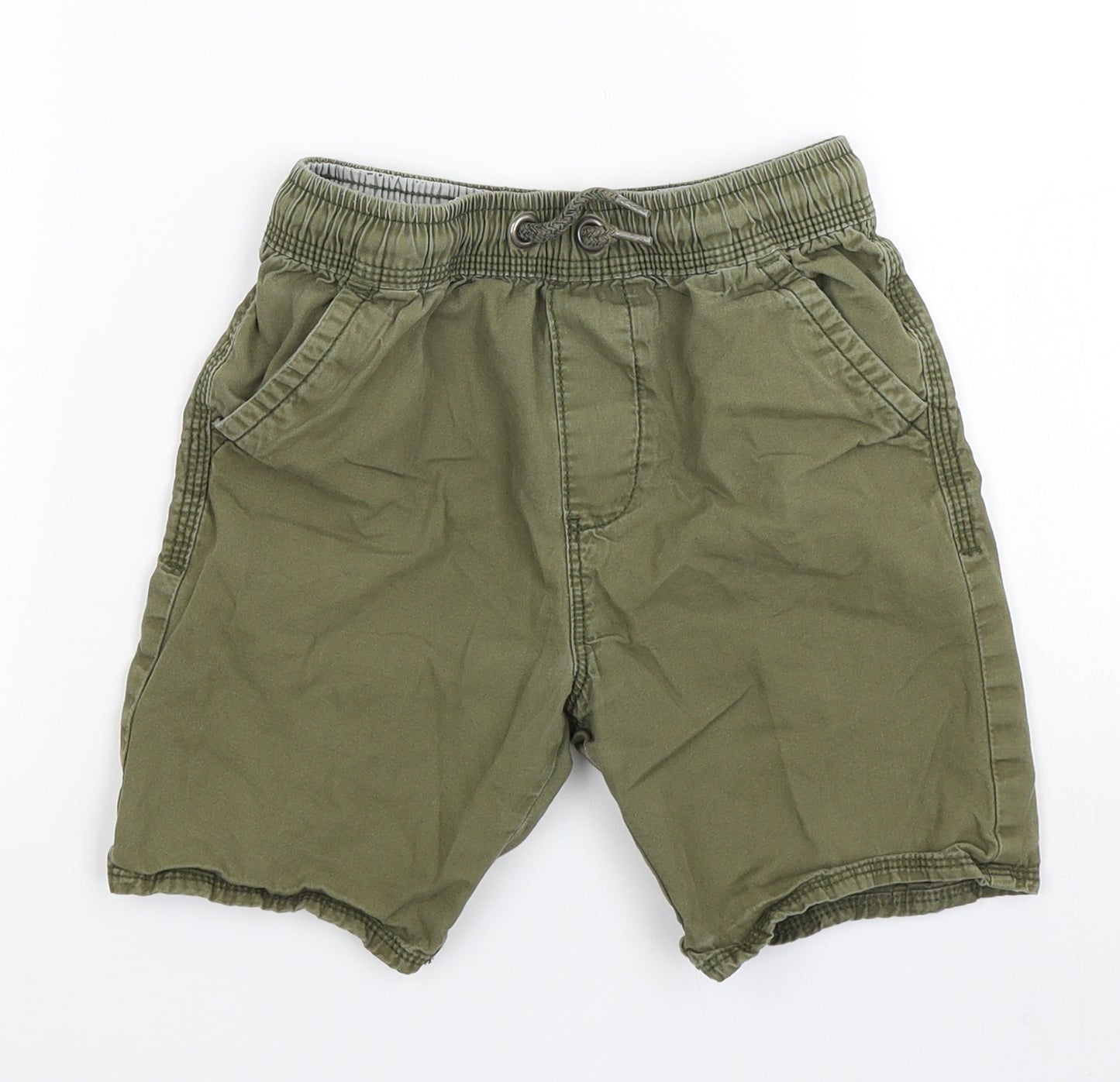 GEORGE  Boys Green   Cargo Shorts Size 6-7 Years