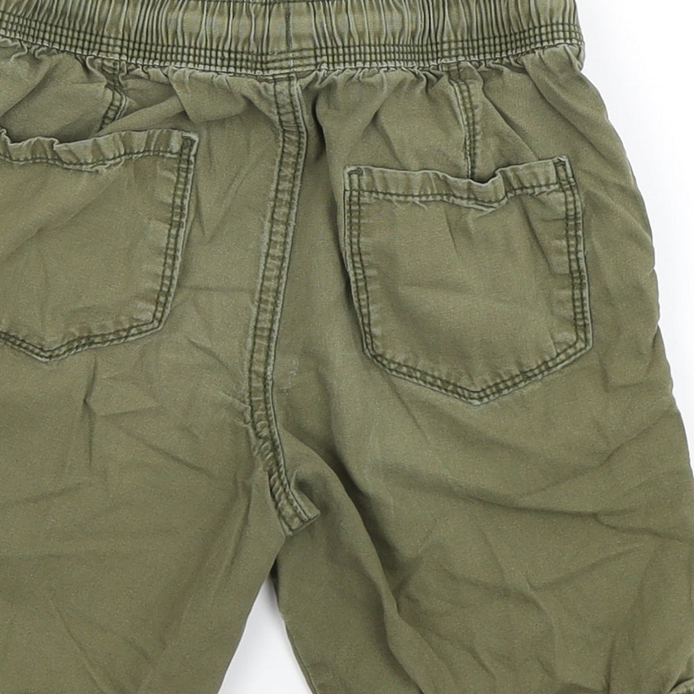 GEORGE  Boys Green   Cargo Shorts Size 6-7 Years