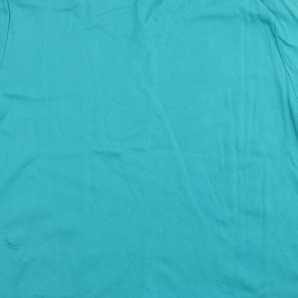 Eastex Womens Blue   Basic T-Shirt Size 16