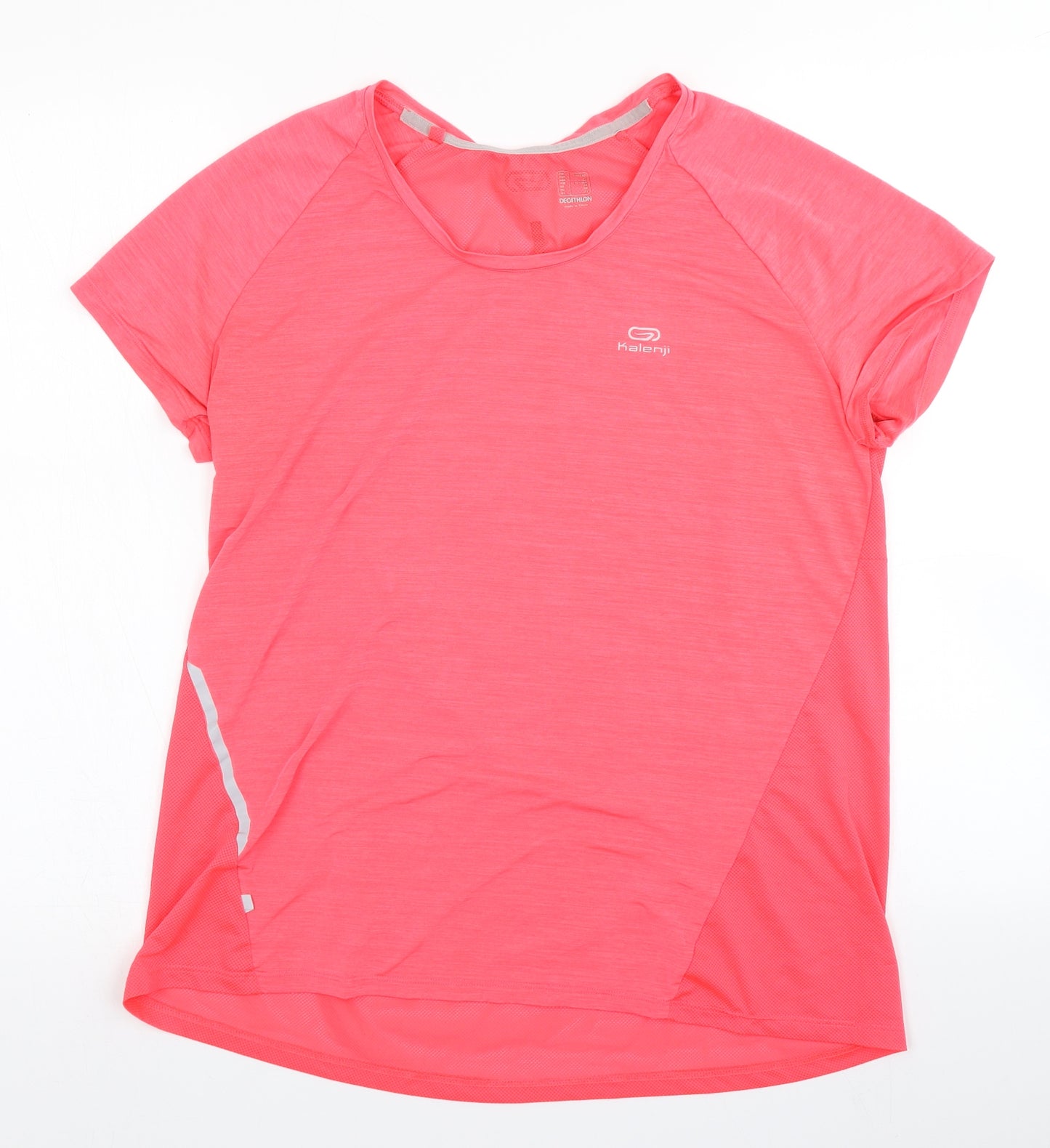 Kalenji Womens Orange   Basic T-Shirt Size 16
