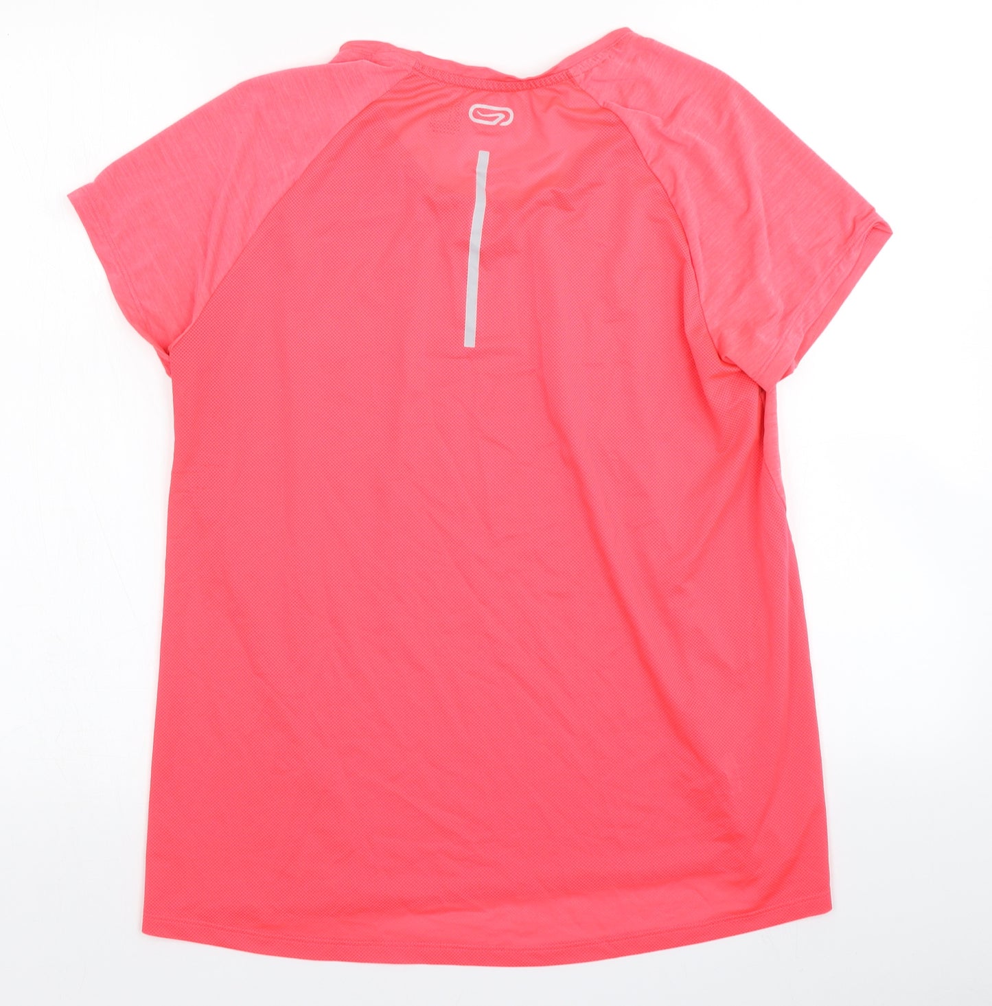 Kalenji Womens Orange   Basic T-Shirt Size 16