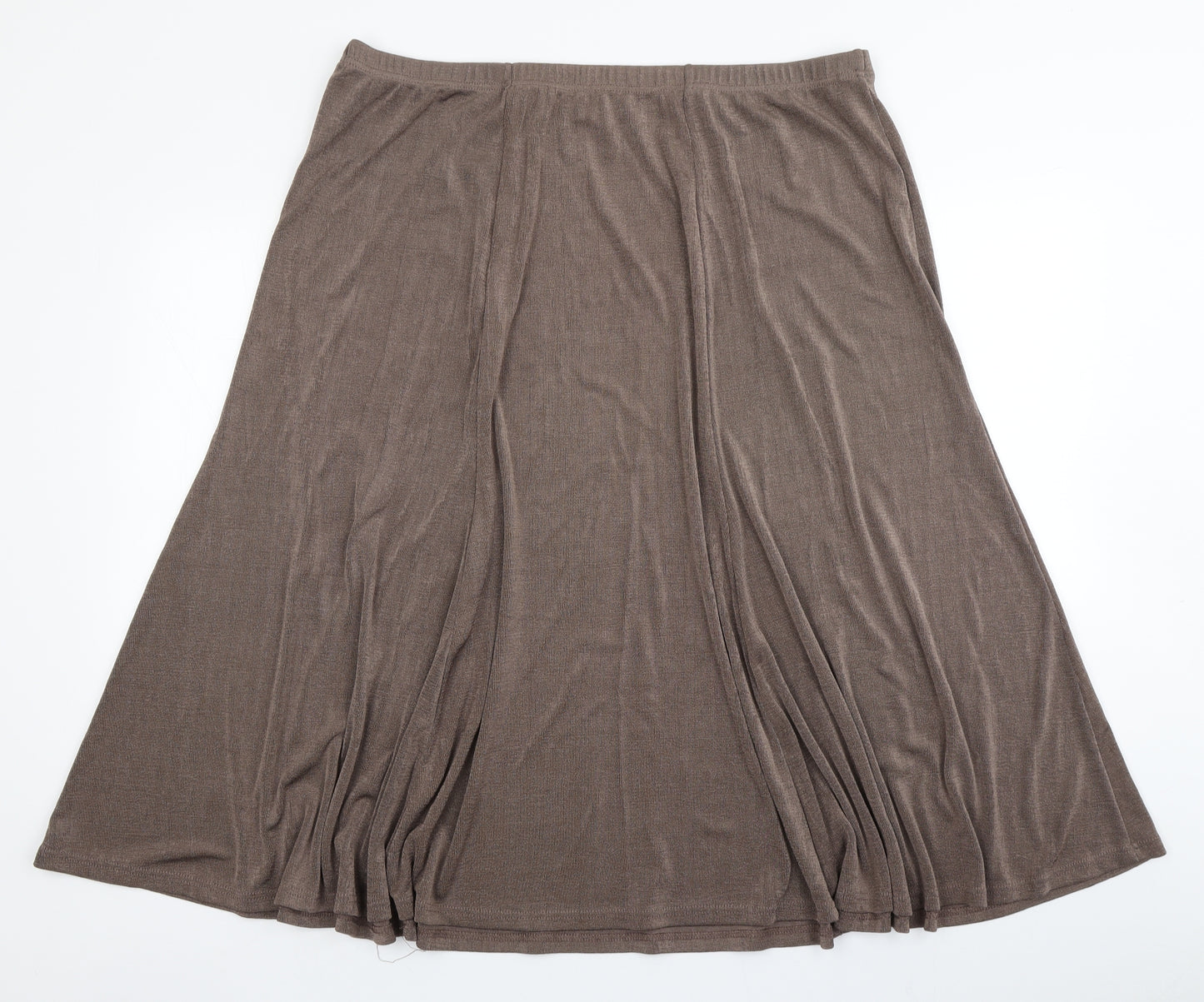 Juipa Womens Brown   Flare Skirt Size 24