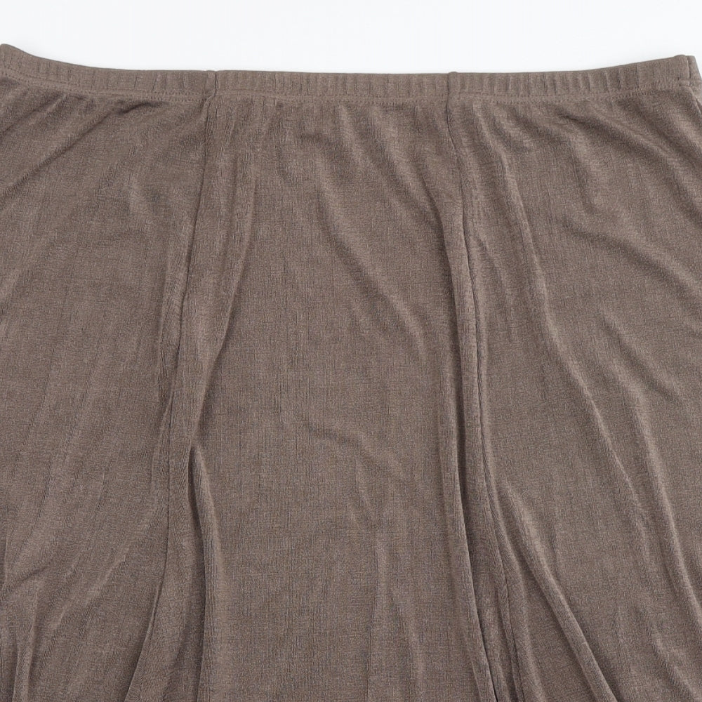 Juipa Womens Brown   Flare Skirt Size 24