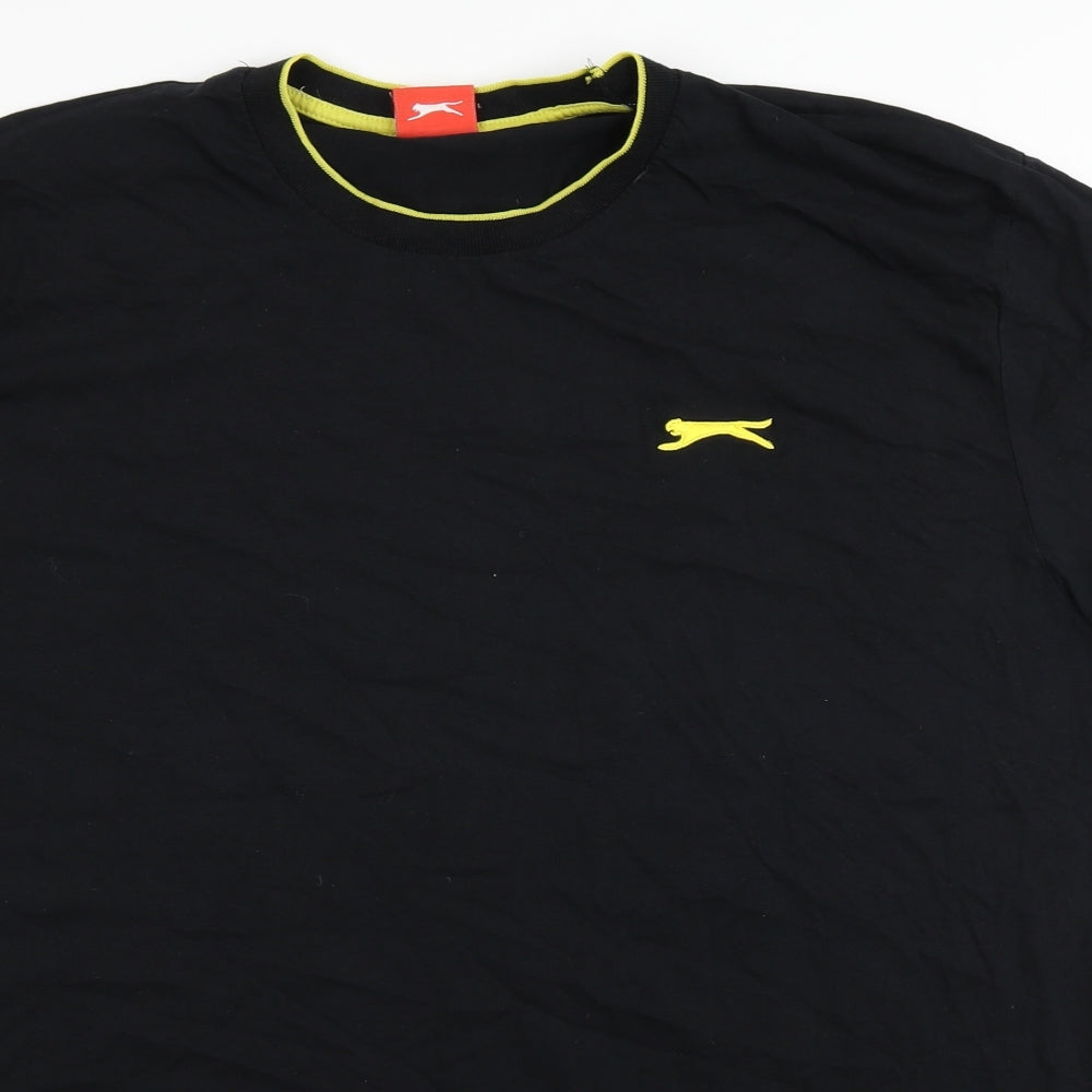 Slazenger Mens Black    T-Shirt Size 2XL