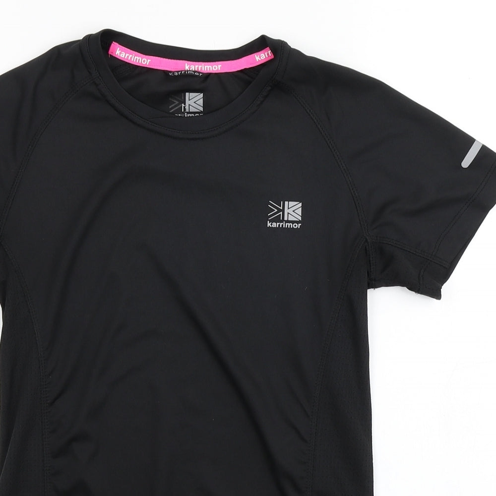 Karrimor Womens Black   Basic T-Shirt Size 8