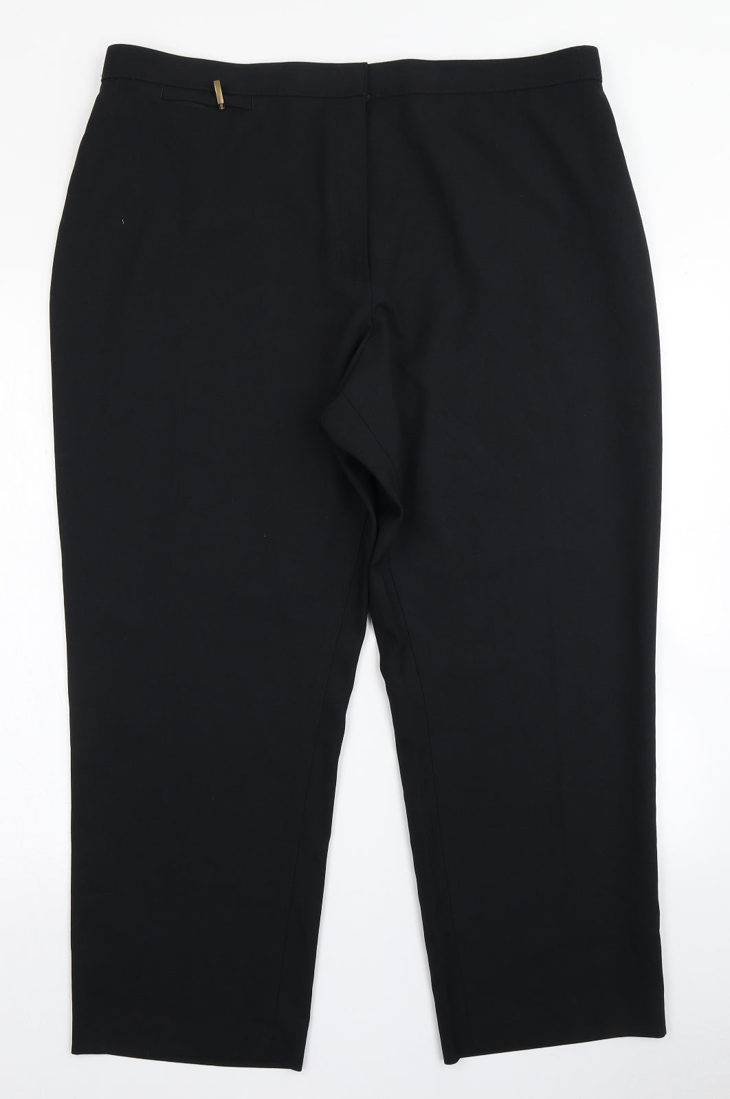 Marks & Spencer Womens Black   Dress Pants Trousers Size 22 L24 in