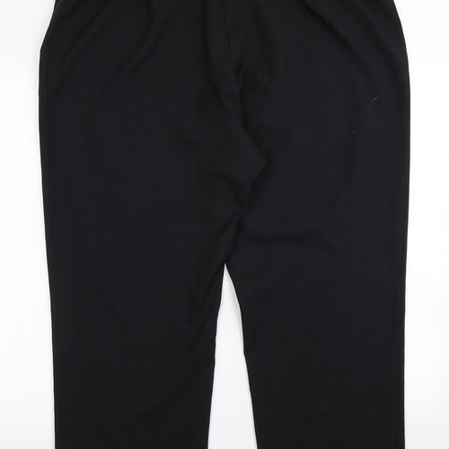 Marks & Spencer Womens Black   Dress Pants Trousers Size 22 L24 in