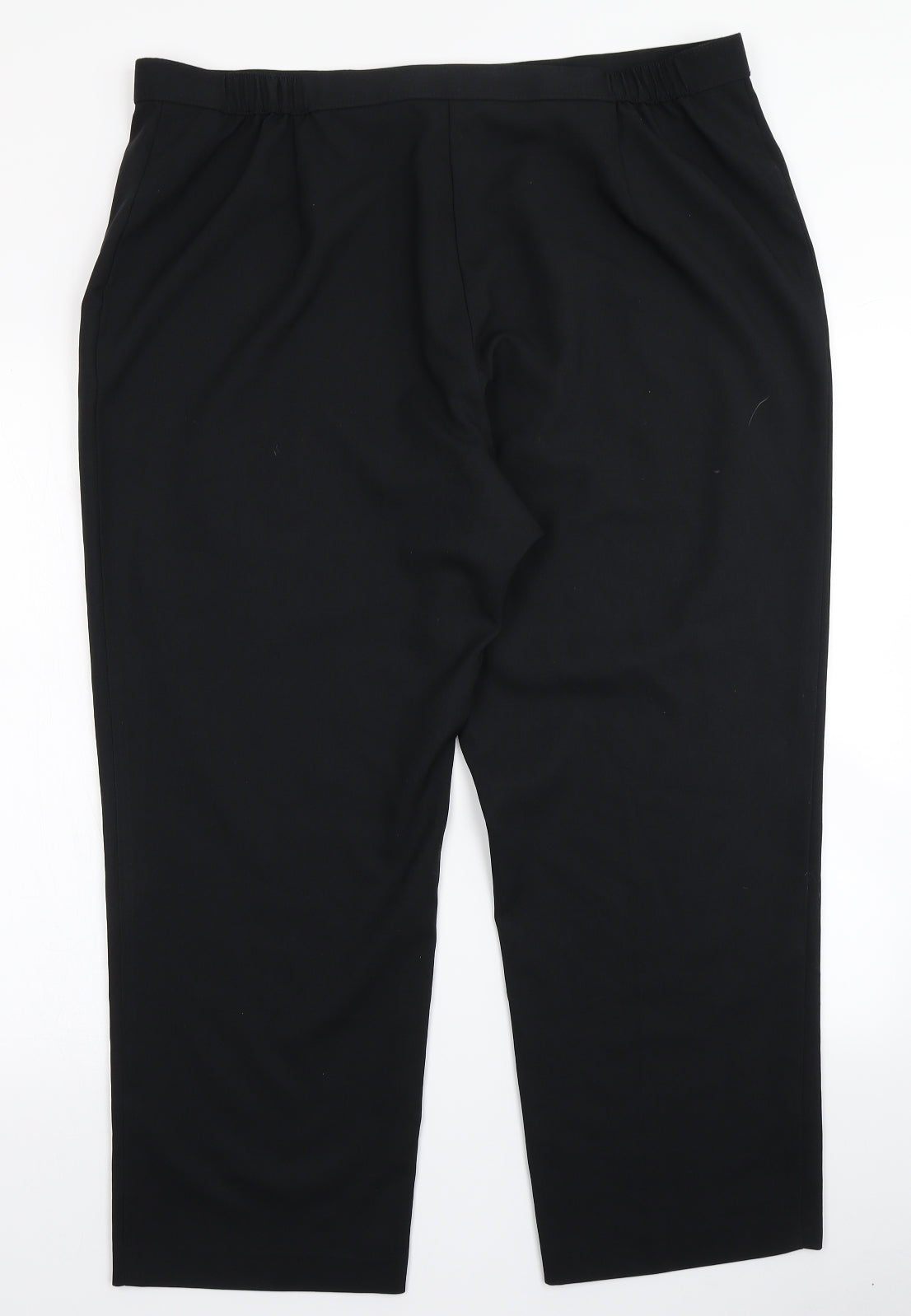 Marks & Spencer Womens Black   Dress Pants Trousers Size 22 L24 in