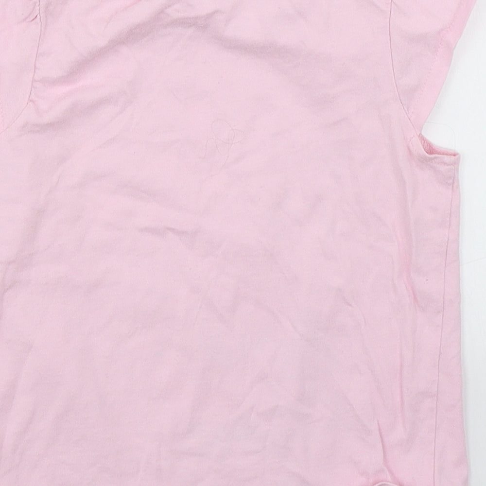 Peppa Pig Girls Pink   Basic T-Shirt Size 3-4 Years
