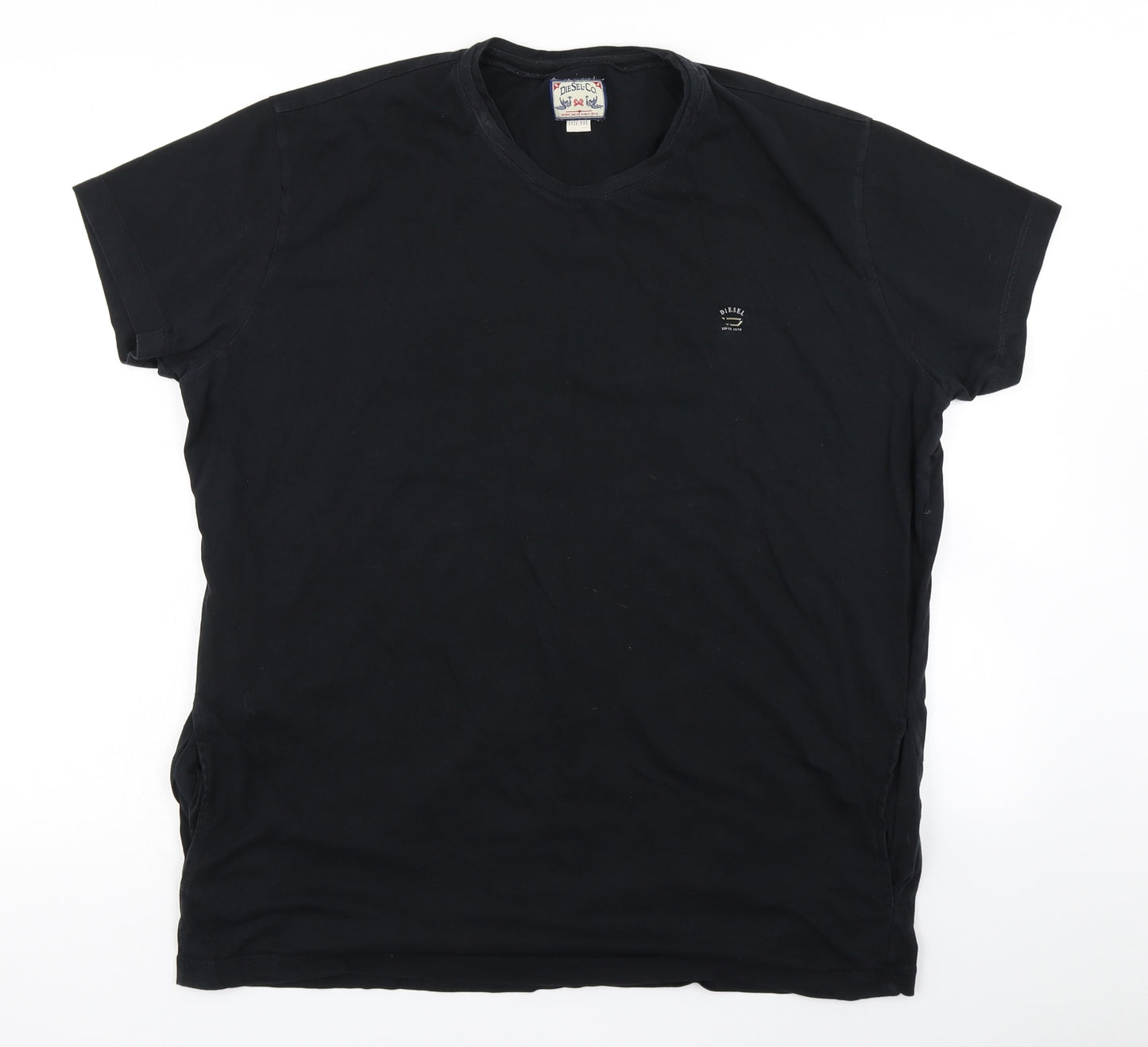 Diesel Co Mens Black    T-Shirt Size 2XL
