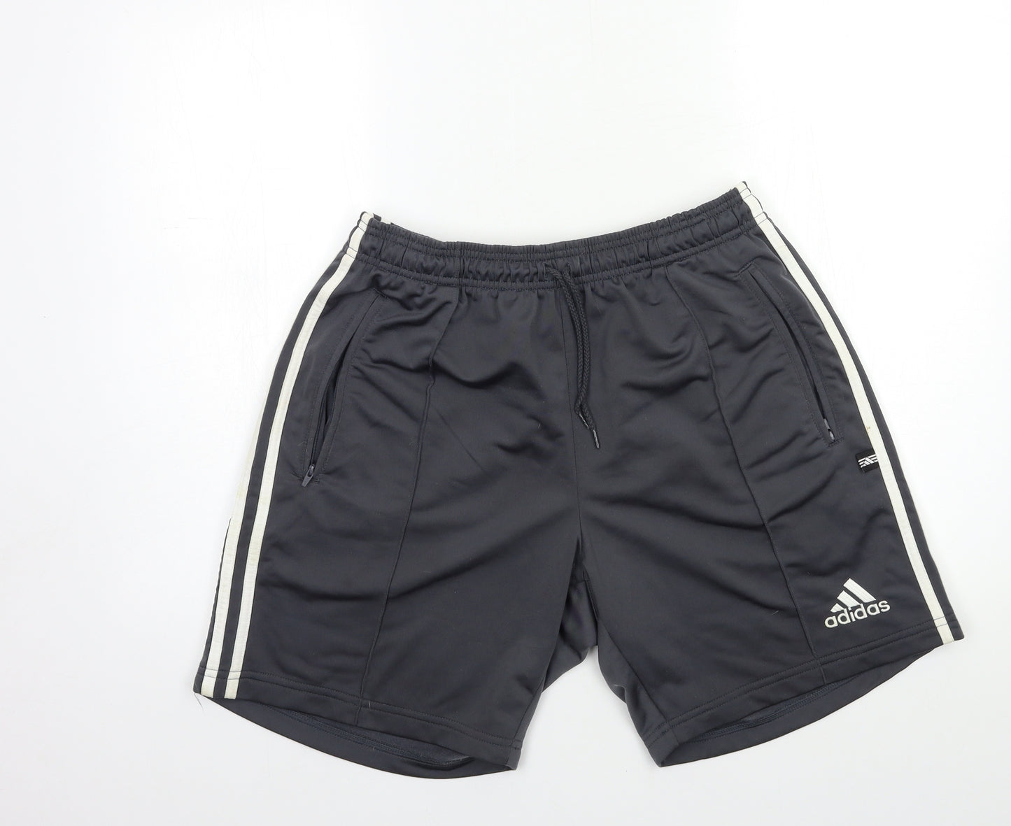 adidas Mens Grey   Sweat Shorts Size 36 in