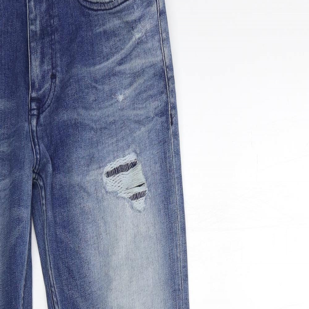 Calvin Klein Womens Blue  Denim Skinny Jeans Size 28 in L30 in
