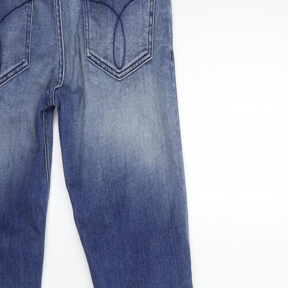 Calvin Klein Womens Blue  Denim Skinny Jeans Size 28 in L30 in