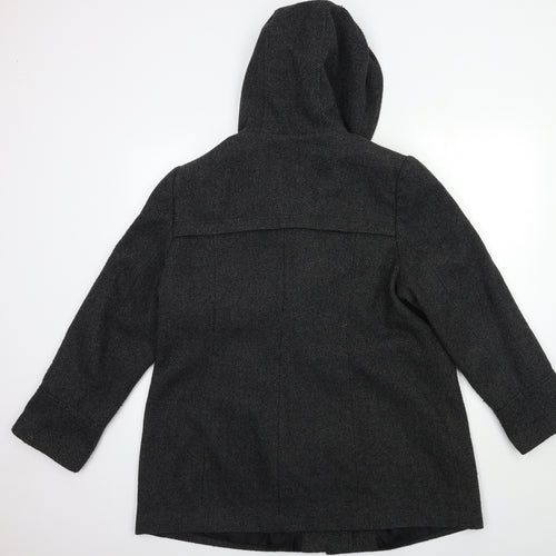 George Womens Black   Overcoat Coat Size 20