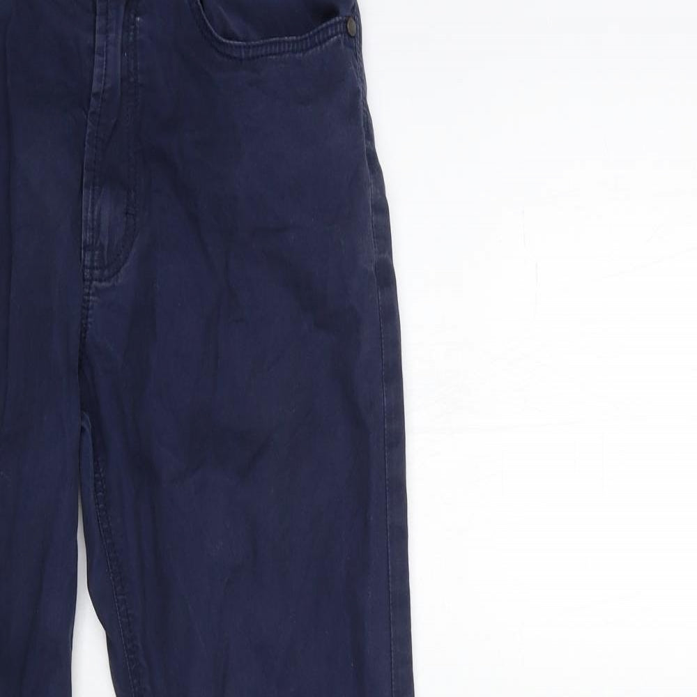 Boss Womens Blue   Chino Trousers Size 14 L30 in