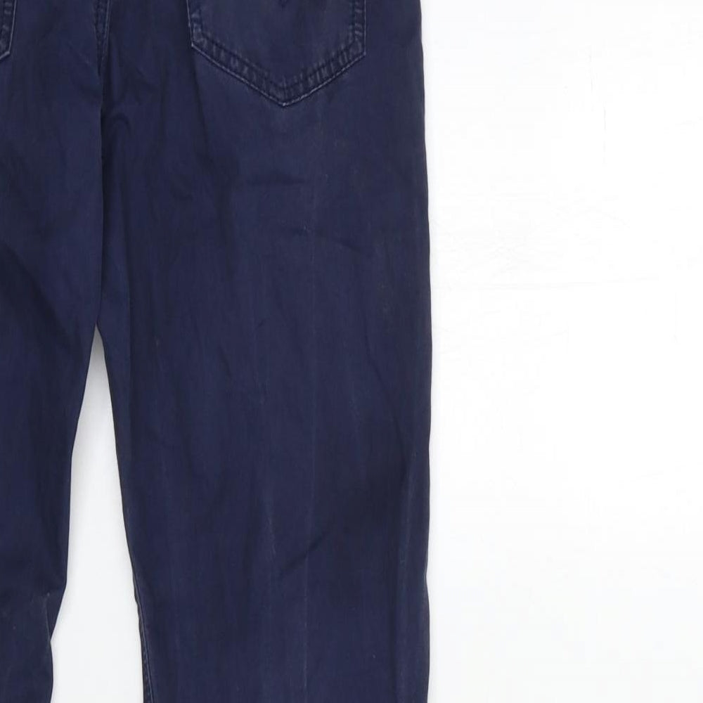 Boss Womens Blue   Chino Trousers Size 14 L30 in