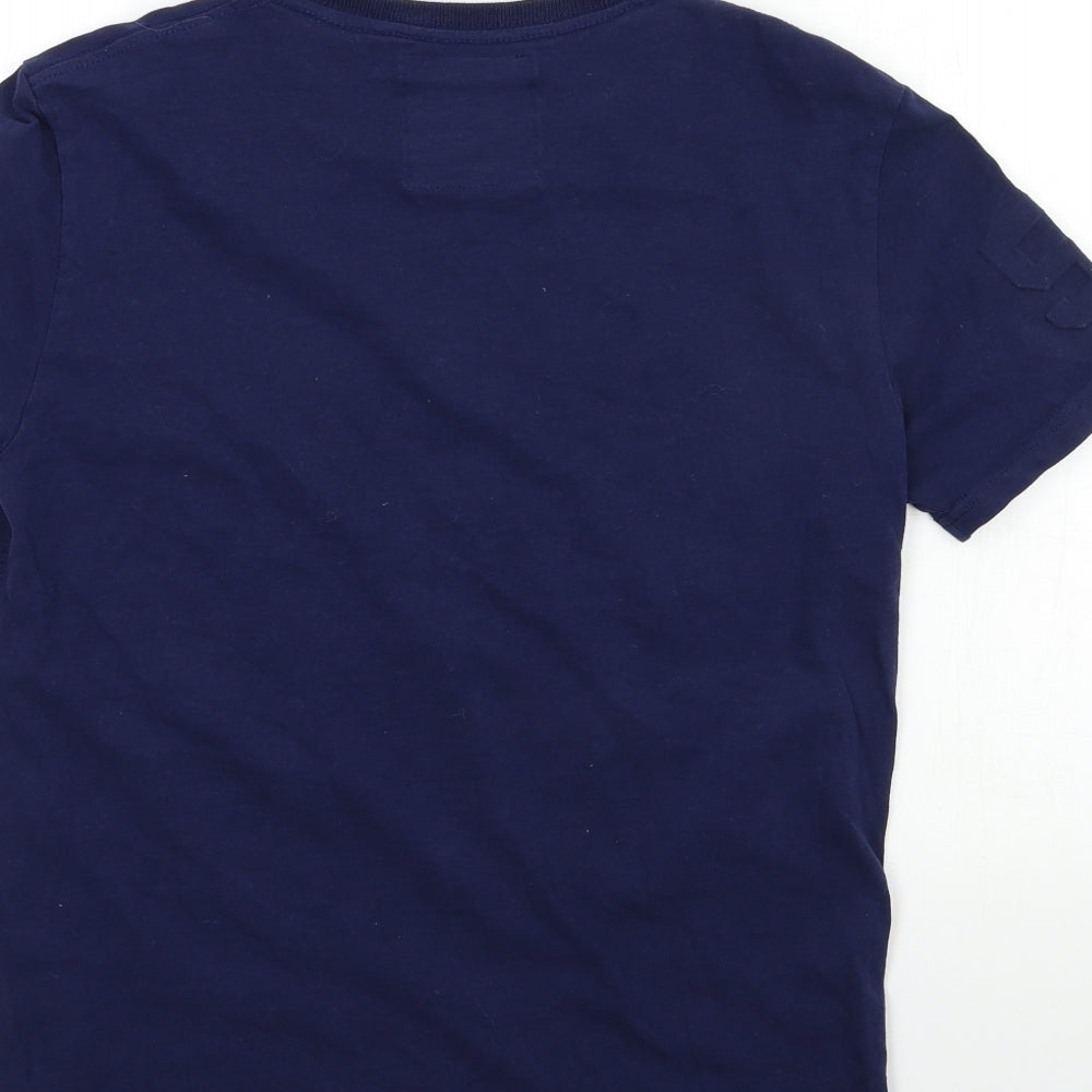 Superdry Mens Blue    T-Shirt Size S