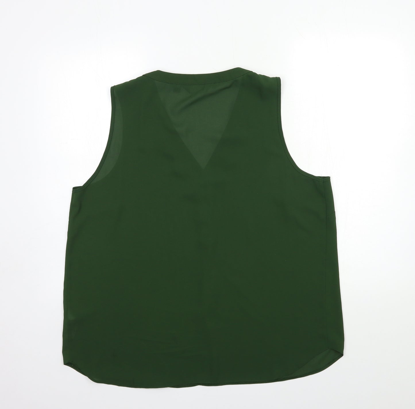 Dorothy Perkins Womens Green   Basic Blouse Size 18