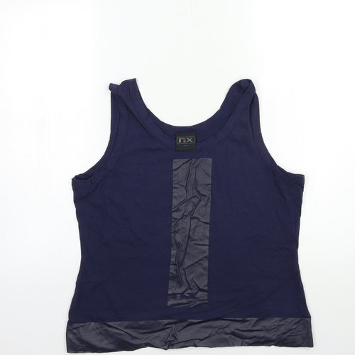 NX Womens Blue   Basic Tank Size 16
