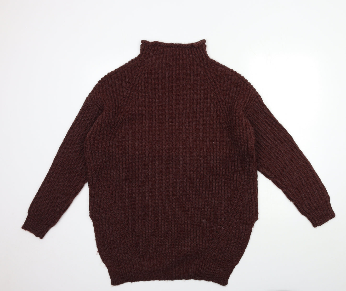 Matalan Womens Brown  Knit Pullover Jumper Size L