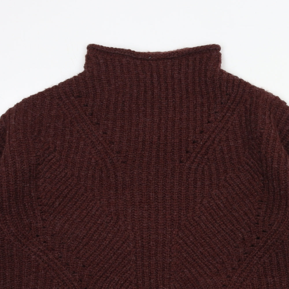 Matalan Womens Brown  Knit Pullover Jumper Size L