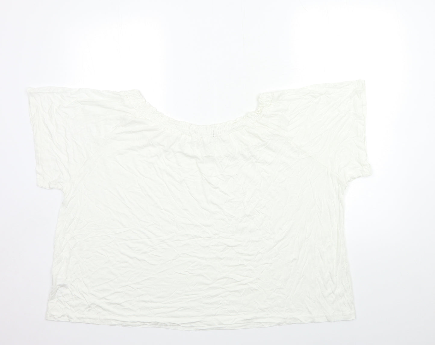Anthology Womens White   Basic Blouse Size 26