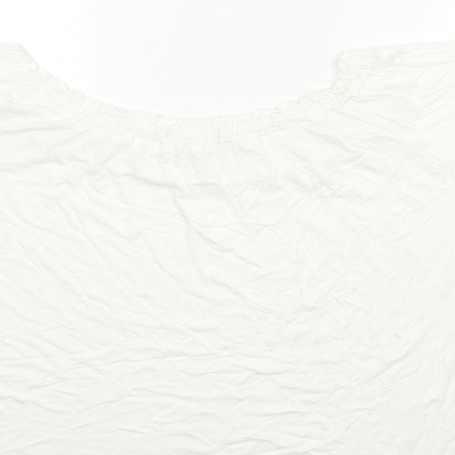 Anthology Womens White   Basic Blouse Size 26