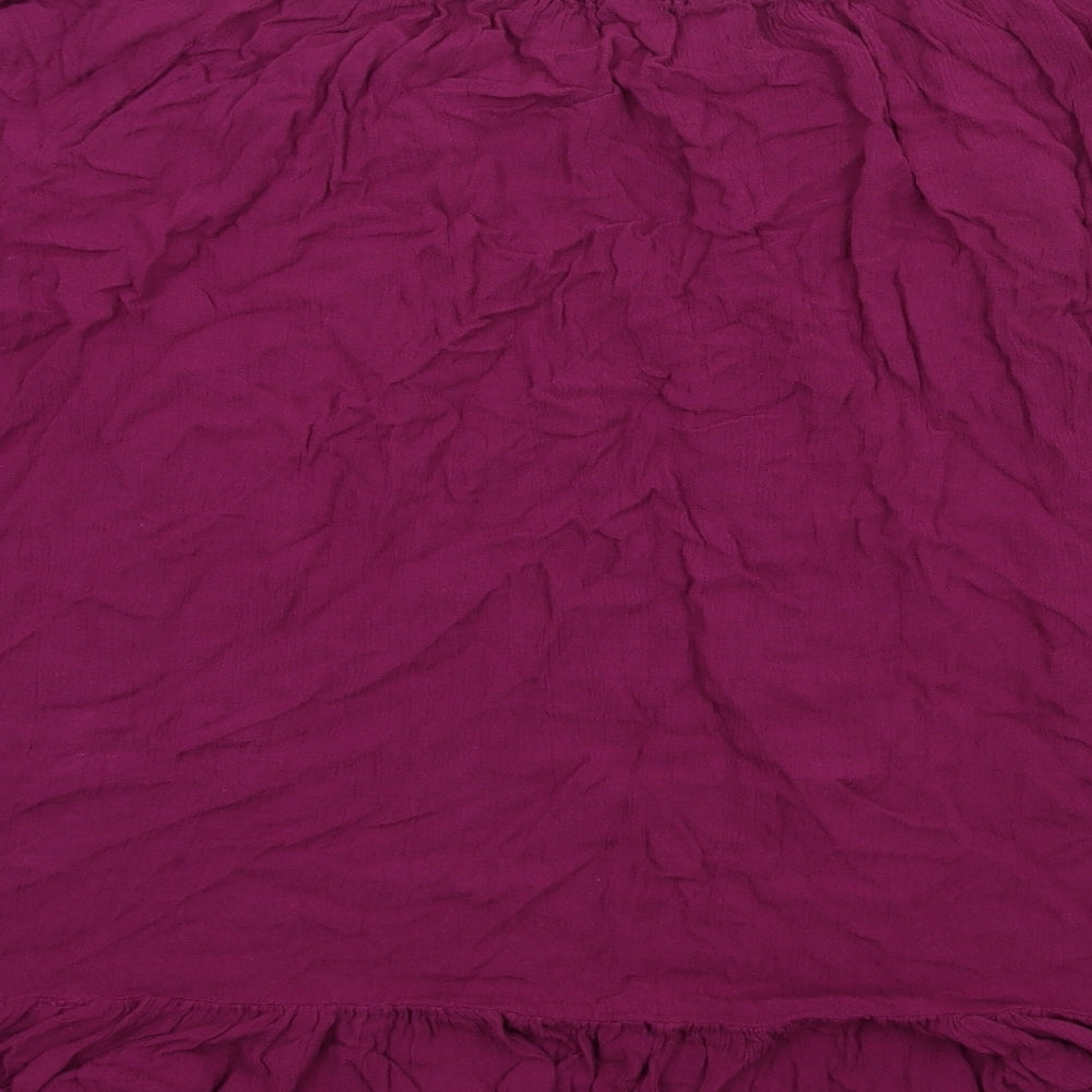 Yours Womens Purple   Basic Blouse Size 26