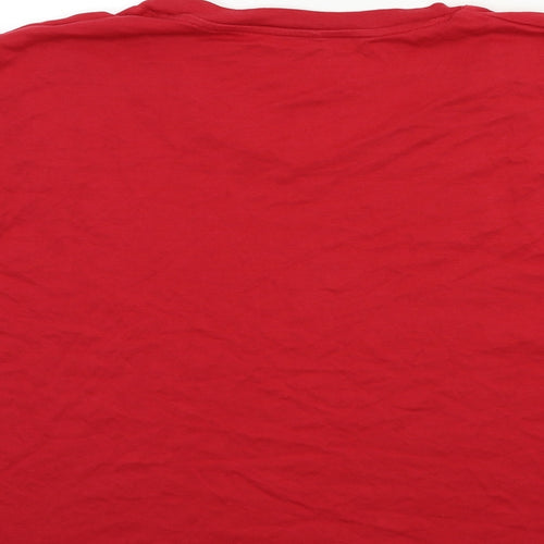 Simply Be Womens Red   Basic T-Shirt Size 28