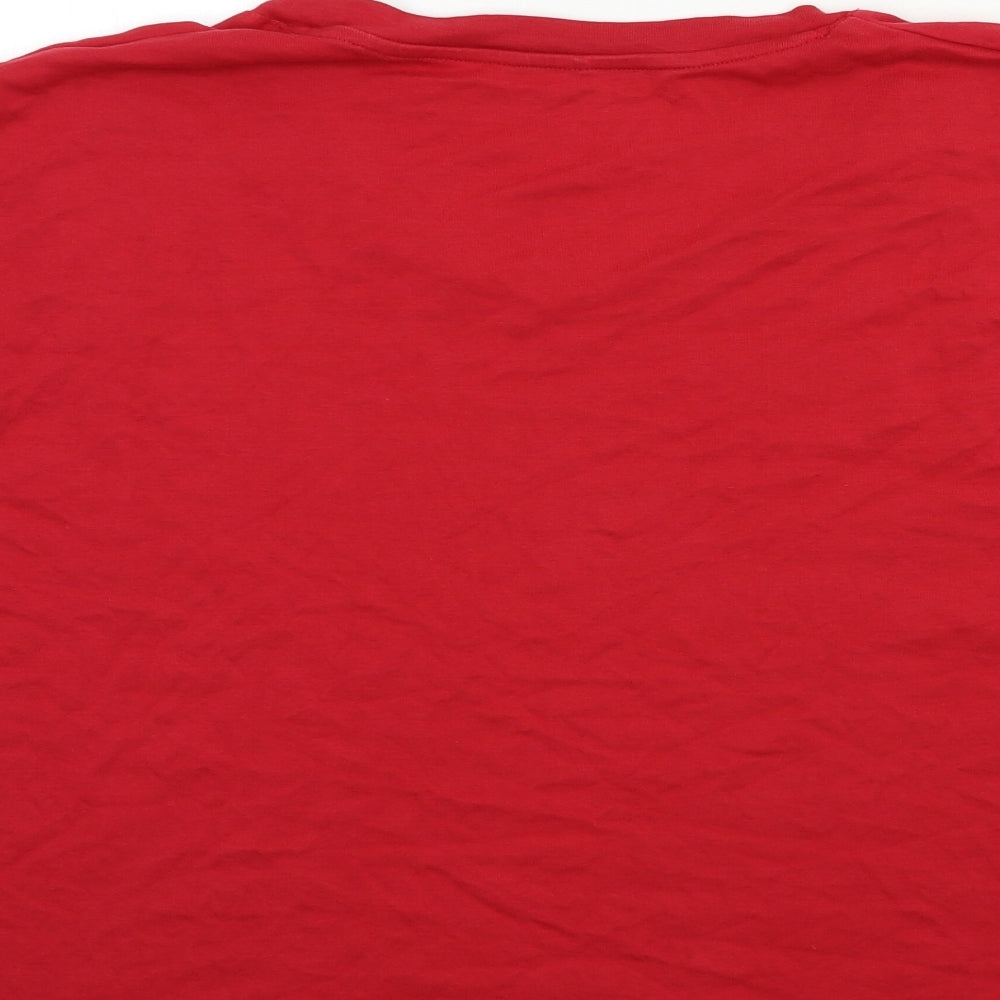 Simply Be Womens Red   Basic T-Shirt Size 28
