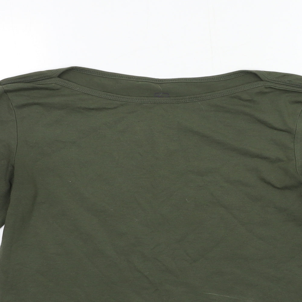 TU Womens Green   Basic T-Shirt Size 12