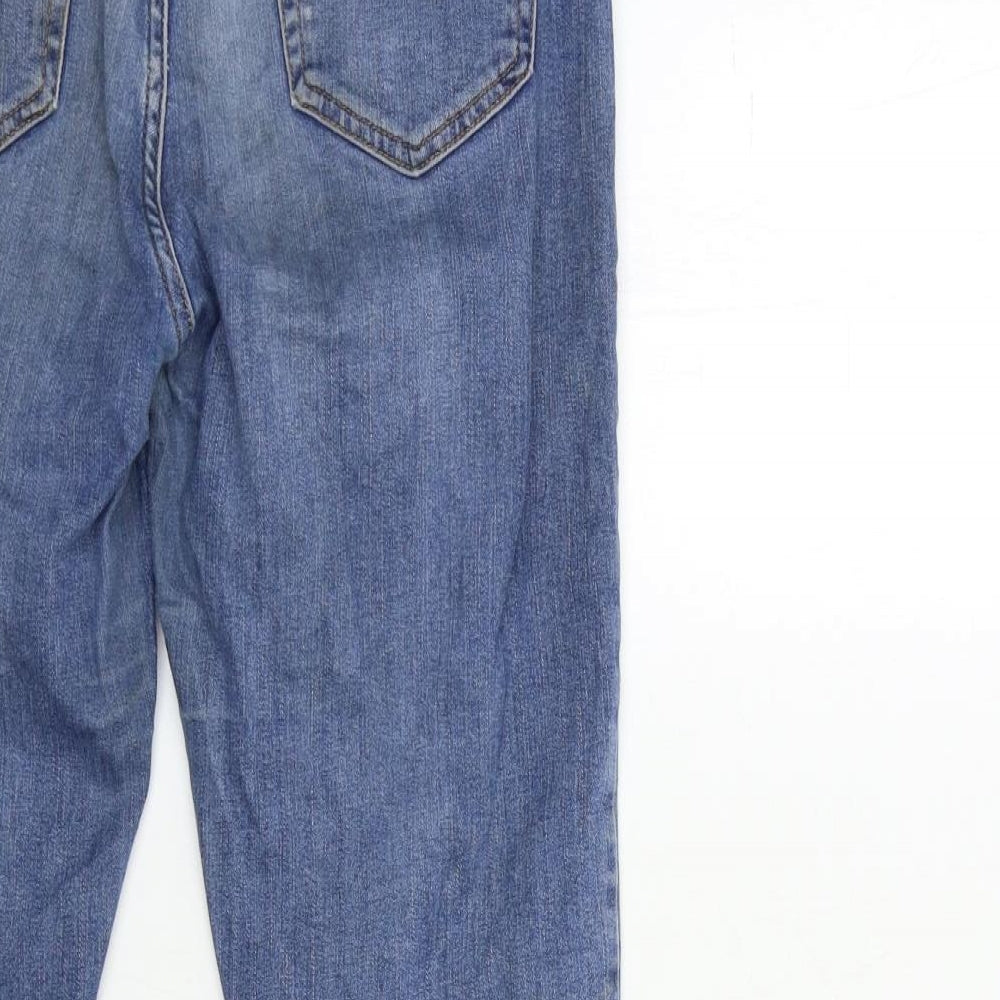 Topshop Womens Blue  Denim Skinny Jeans Size 30 in L30 in