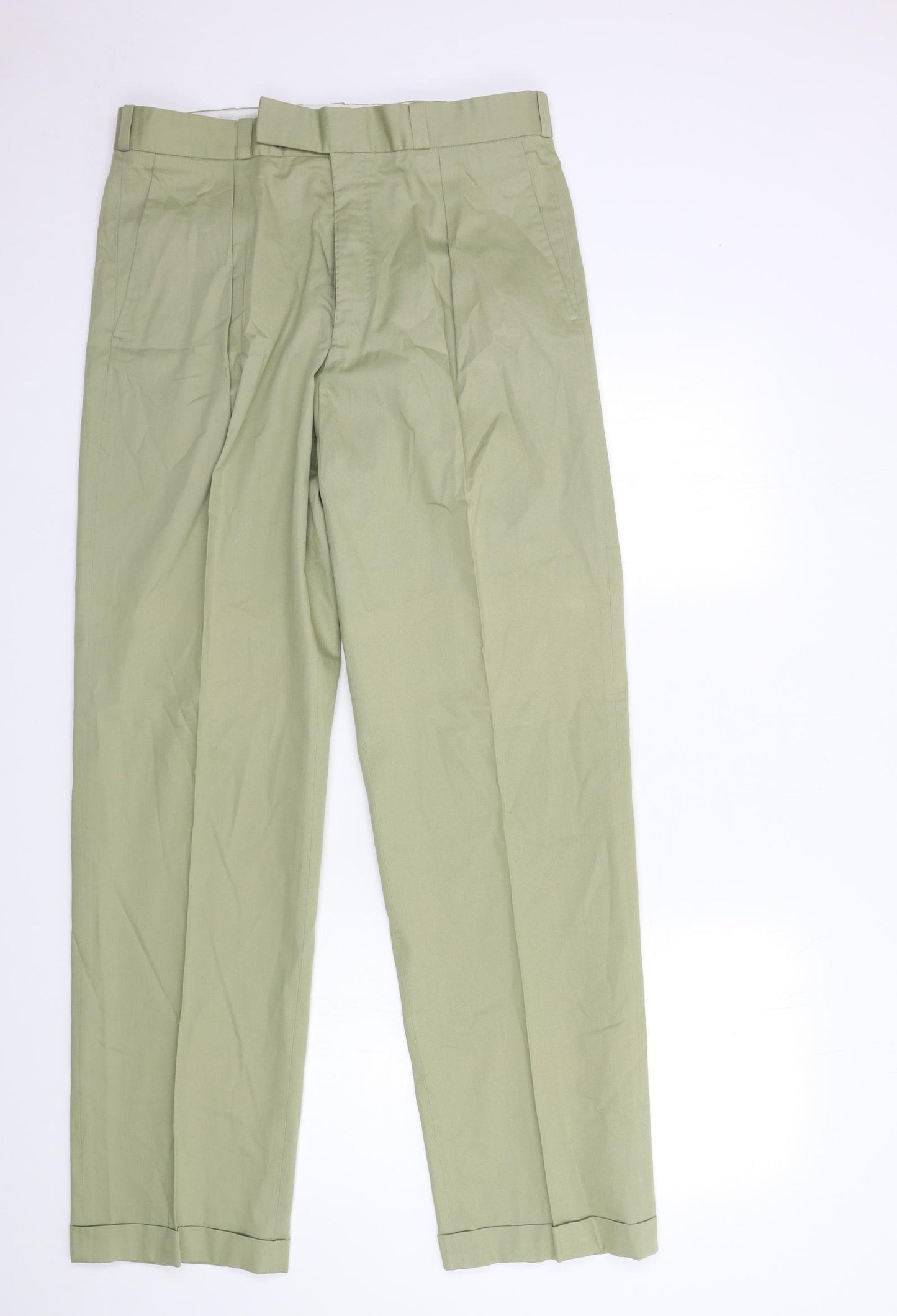british american Mens Green   Trousers  Size 30 in L33 in