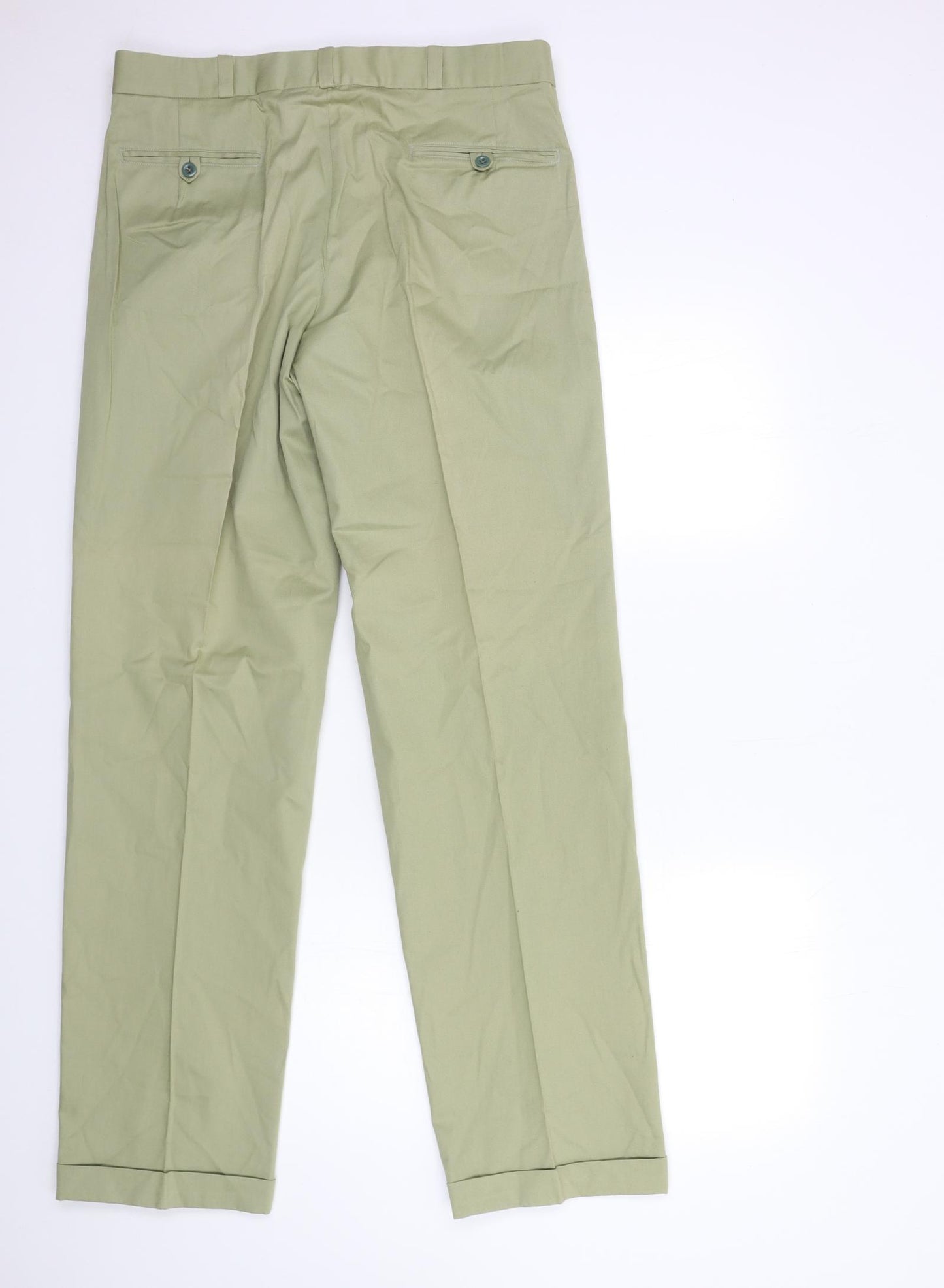 british american Mens Green   Trousers  Size 30 in L33 in