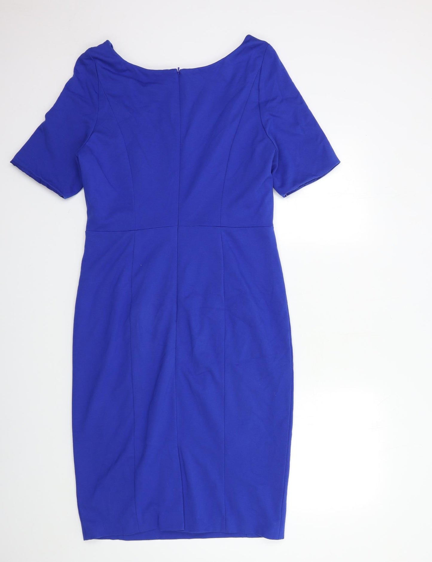 John Lewis Womens Blue   Bodycon  Size 14